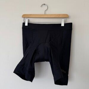 TREK Ladies Large Black Padded Bicycle Shorts
